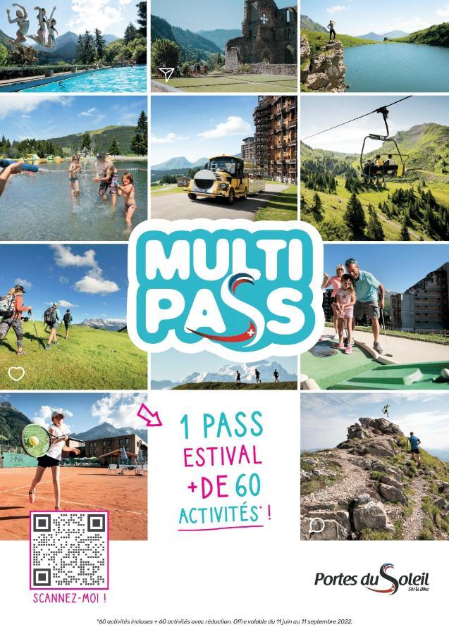Ferienwohnung Les Balcons De Morzine Exterior foto